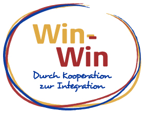 offizielles Logo Win-Win Durch Kooperation zur Integration