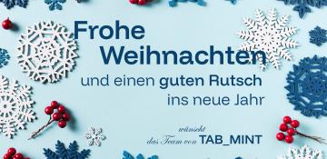 frohe weihnachten und einen guten rutsch ins neue jahr wünscht das team von tab_mint